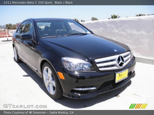 2011 Mercedes-Benz C 300 Sport in Black