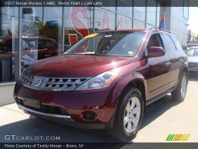 2007 Nissan Murano S AWD in Merlot Pearl