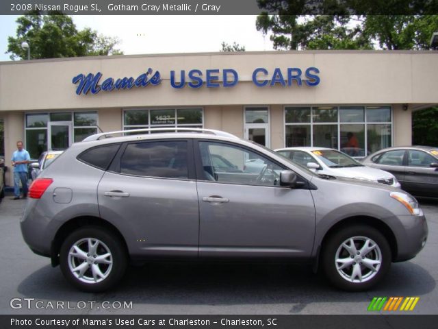 2008 Nissan Rogue SL in Gotham Gray Metallic