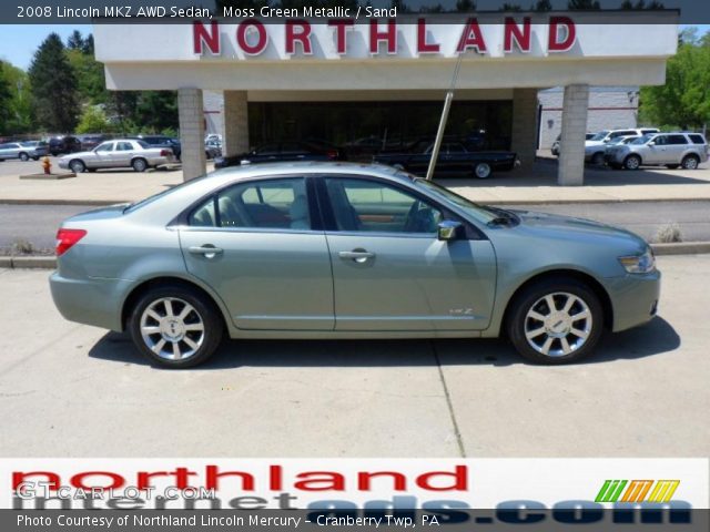 2008 Lincoln MKZ AWD Sedan in Moss Green Metallic