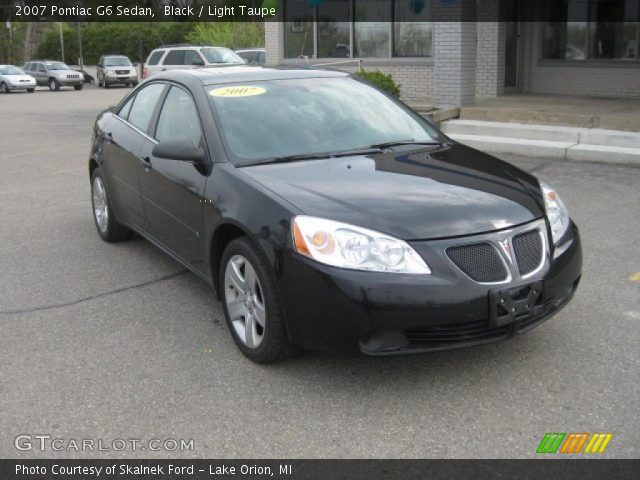 2007 Pontiac G6 Sedan in Black