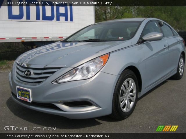 2011 Hyundai Sonata GLS in Iridescent Silver Blue Metallic