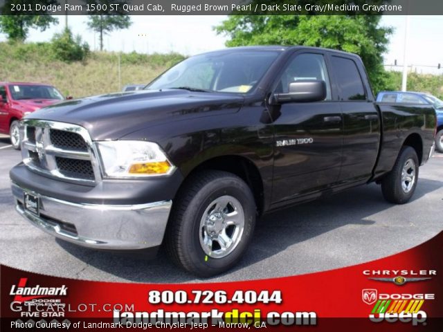 2011 Dodge Ram 1500 ST Quad Cab in Rugged Brown Pearl