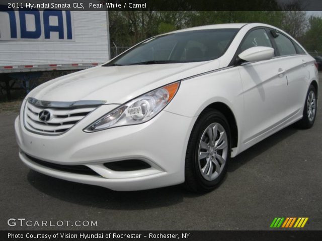 2011 Hyundai Sonata GLS in Pearl White