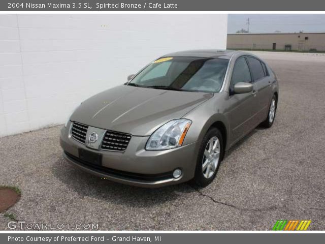2004 Nissan Maxima 3.5 SL in Spirited Bronze