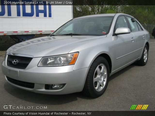 2006 Hyundai Sonata LX V6 in Bright Silver