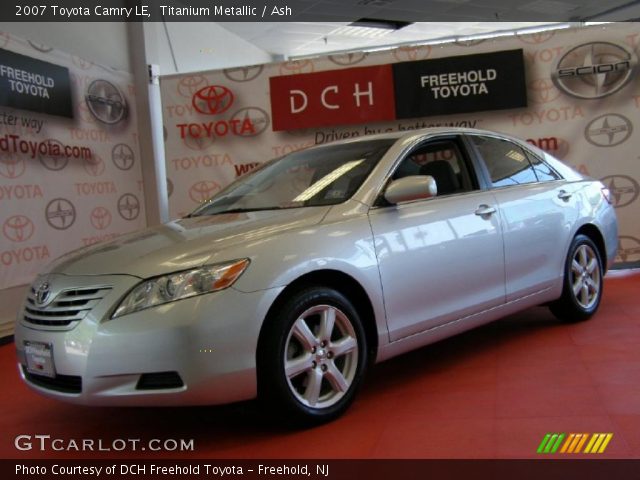 2007 Toyota Camry LE in Titanium Metallic