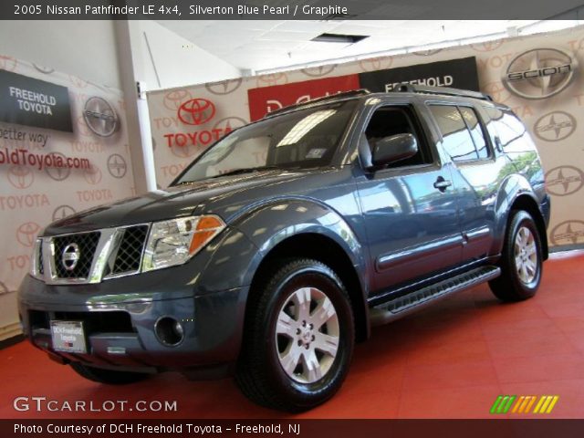 2005 Nissan Pathfinder LE 4x4 in Silverton Blue Pearl