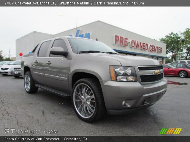 Graystone Metallic 2007 Chevrolet Avalanche Lt Dark