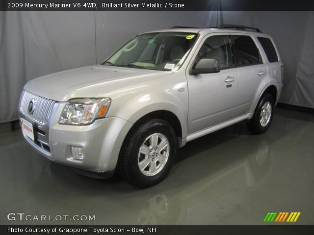 2009 Mercury Mariner V6 4WD in Brilliant Silver Metallic