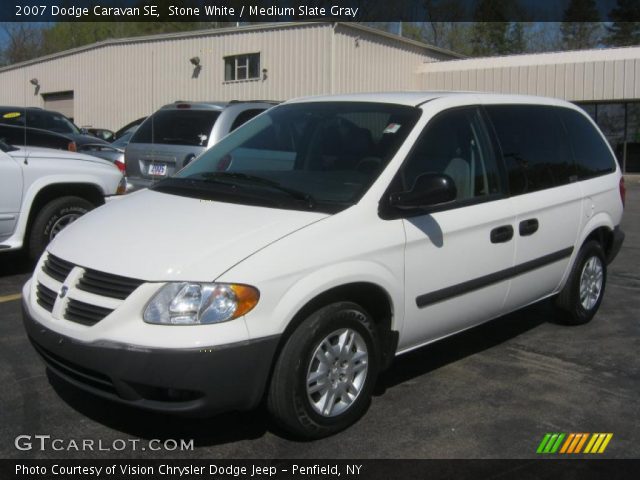 2007 Dodge Caravan SE in Stone White