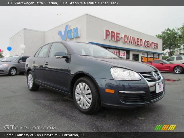 2010 Volkswagen Jetta S Sedan in Blue Graphite Metallic