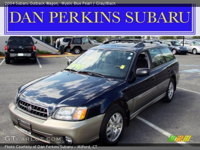 2004 Subaru Outback Wagon in Mystic Blue Pearl