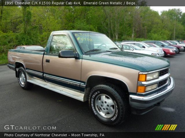 1995 Chevrolet C/K K1500 Regular Cab 4x4 in Emerald Green Metallic
