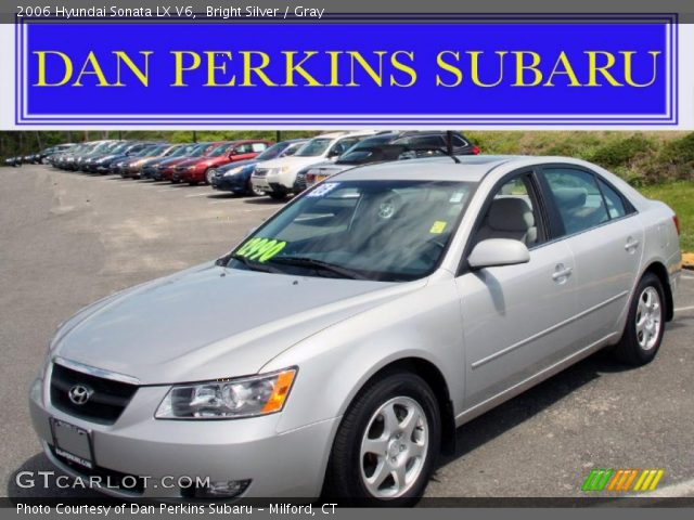 2006 Hyundai Sonata LX V6 in Bright Silver