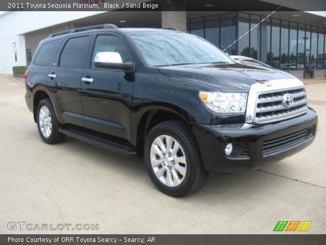 2011 Toyota Sequoia Platinum in Black