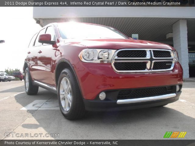 2011 Dodge Durango Express 4x4 in Inferno Red Crystal Pearl