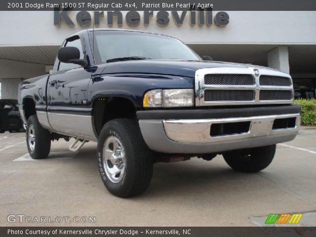 2001 Dodge Ram 1500 ST Regular Cab 4x4 in Patriot Blue Pearl