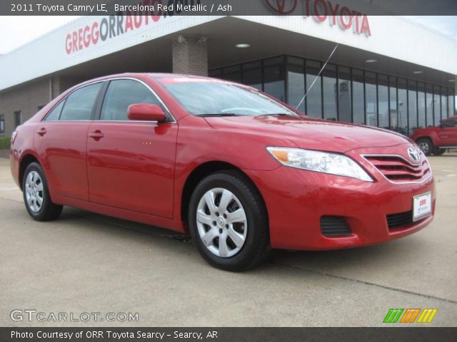 2011 Toyota Camry LE in Barcelona Red Metallic