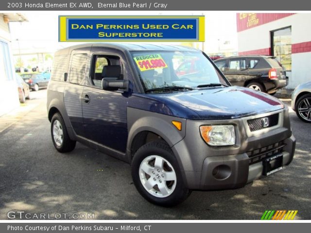 2003 Honda Element EX AWD in Eternal Blue Pearl