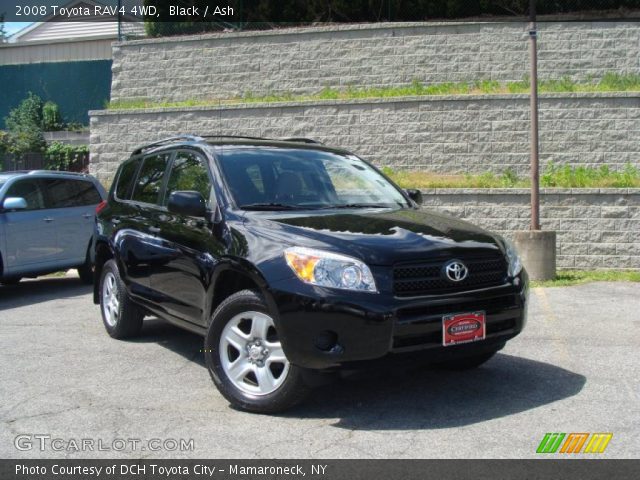 2008 Toyota RAV4 4WD in Black