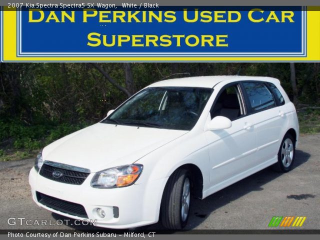 2007 Kia Spectra Spectra5 SX Wagon in White