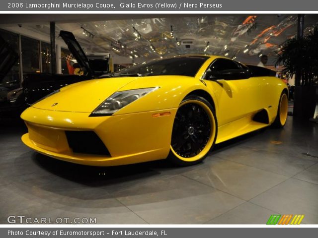 2006 Lamborghini Murcielago Coupe in Giallo Evros (Yellow)