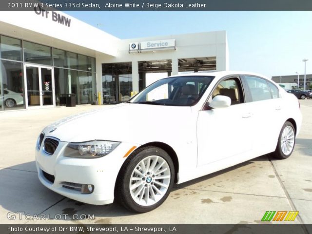 2011 BMW 3 Series 335d Sedan in Alpine White