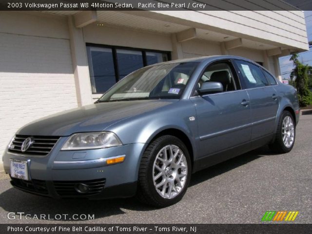 2003 Volkswagen Passat W8 4Motion Sedan in Pacific Blue Pearl