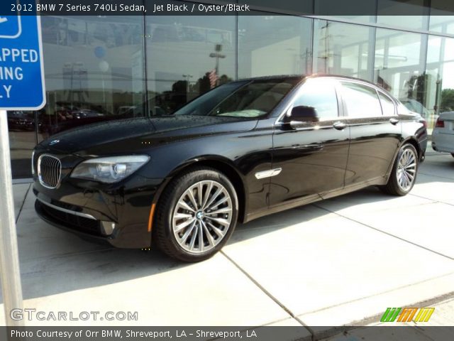 2012 BMW 7 Series 740Li Sedan in Jet Black