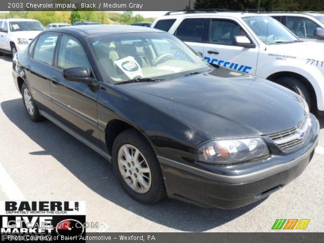 2003 Chevrolet Impala  in Black