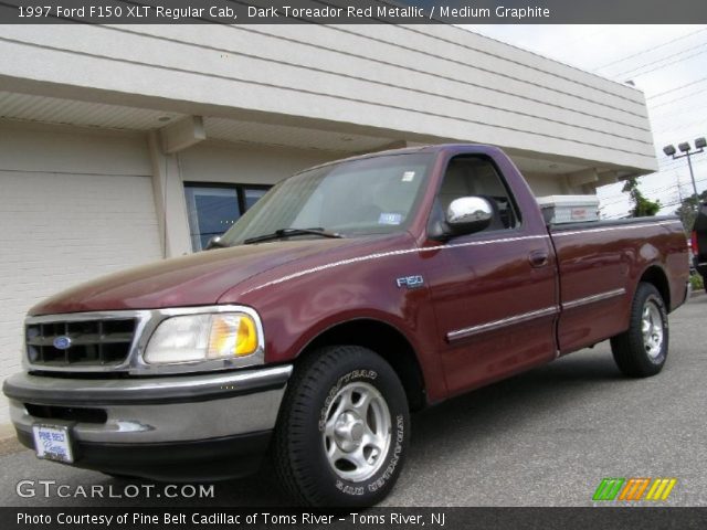 1997 Ford F150 XLT Regular Cab in Dark Toreador Red Metallic