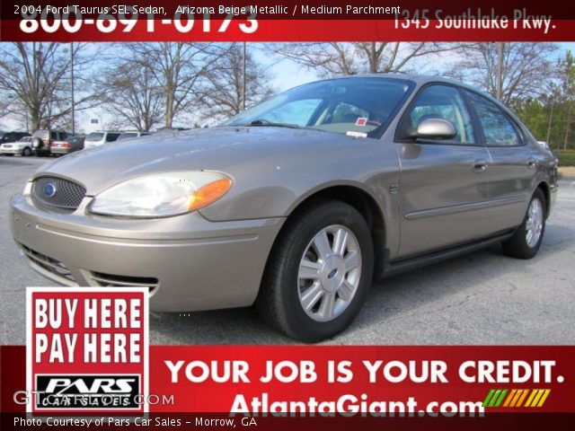 2004 Ford Taurus SEL Sedan in Arizona Beige Metallic