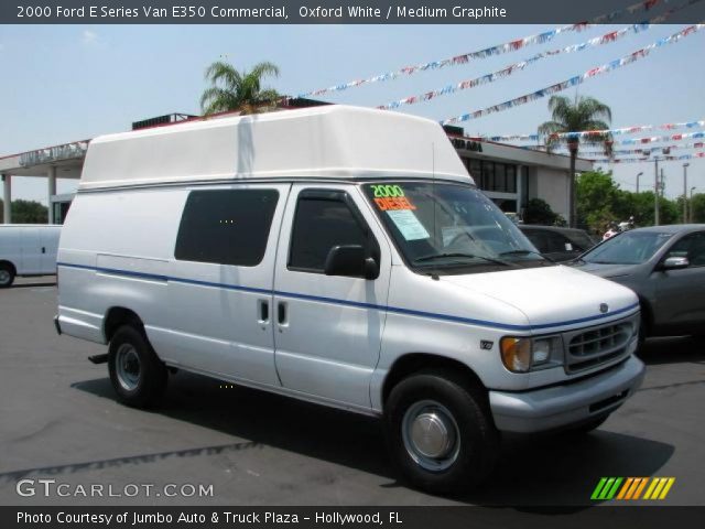2000 Ford E Series Van E350 Commercial in Oxford White