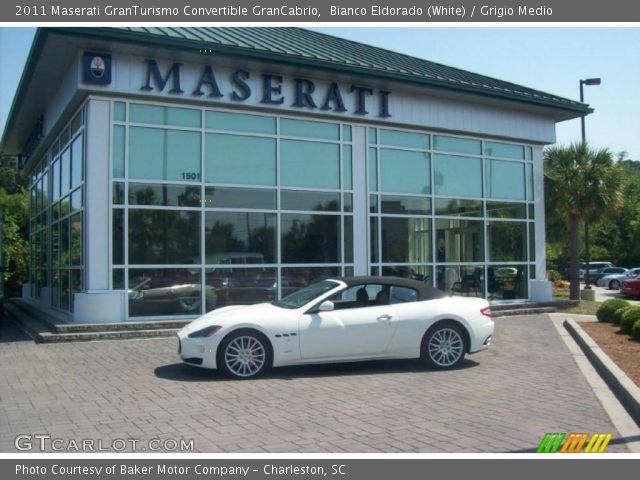 2011 Maserati GranTurismo Convertible GranCabrio in Bianco Eldorado (White)