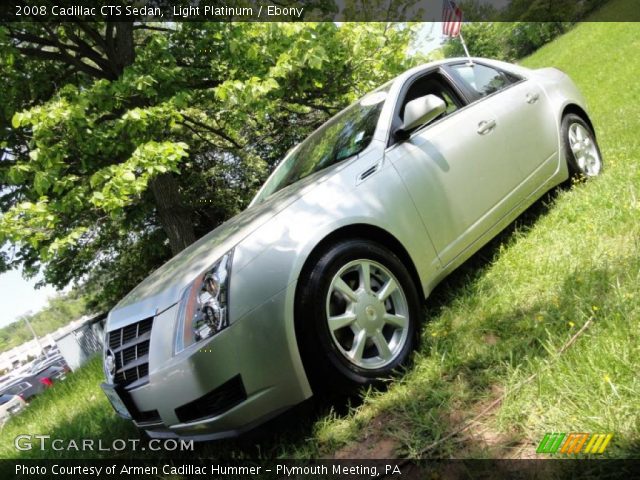 2008 Cadillac CTS Sedan in Light Platinum