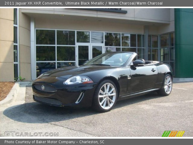 2011 Jaguar XK XKR Convertible in Ultimate Black Metallic