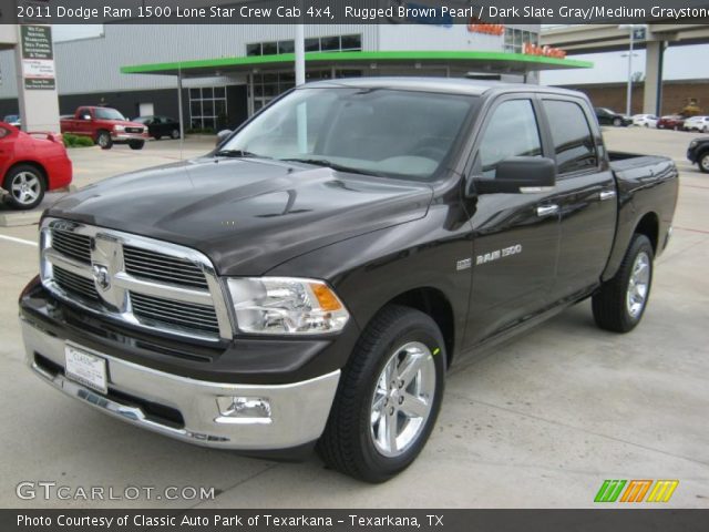 2011 Dodge Ram 1500 Lone Star Crew Cab 4x4 in Rugged Brown Pearl