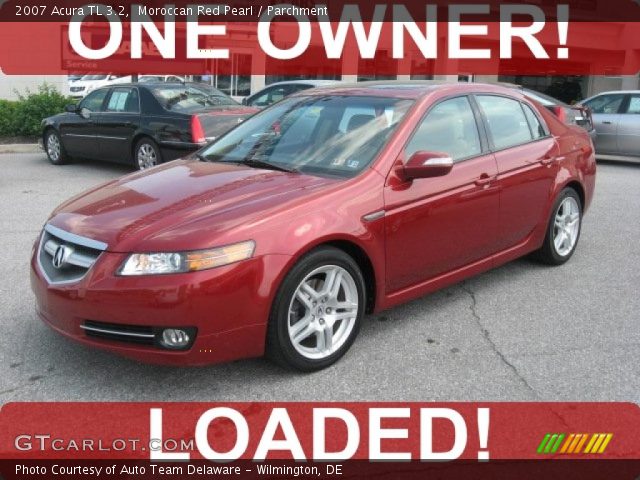 2007 Acura TL 3.2 in Moroccan Red Pearl