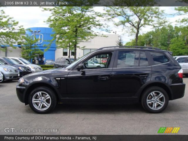 2006 BMW X3 3.0i in Jet Black