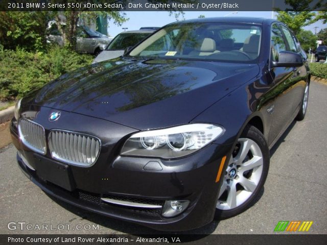 2011 BMW 5 Series 550i xDrive Sedan in Dark Graphite Metallic