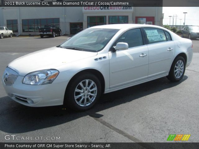 2011 Buick Lucerne CXL in White Diamond TriCoat
