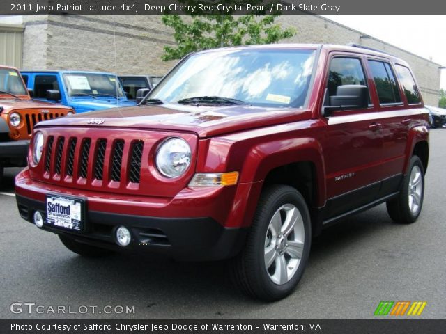 2011 Jeep Patriot Latitude 4x4 in Deep Cherry Red Crystal Pearl