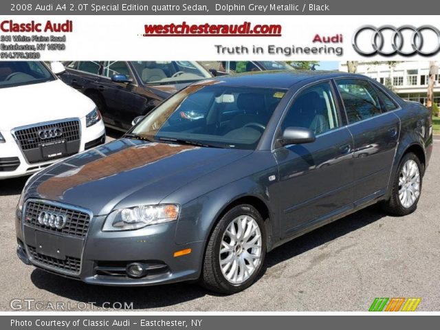 2008 Audi A4 2.0T Special Edition quattro Sedan in Dolphin Grey Metallic