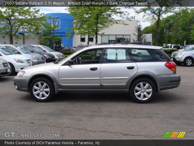 2007 Subaru Outback 2.5i Wagon in Brilliant Silver Metallic