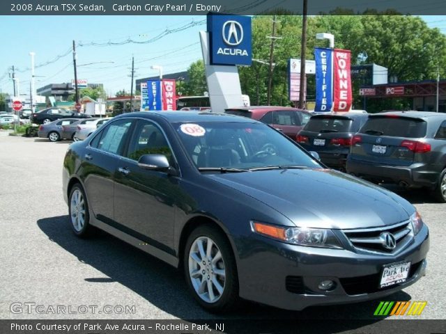 2008 Acura TSX Sedan in Carbon Gray Pearl