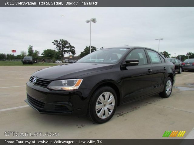 2011 Volkswagen Jetta SE Sedan in Black