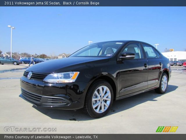 2011 Volkswagen Jetta SE Sedan in Black