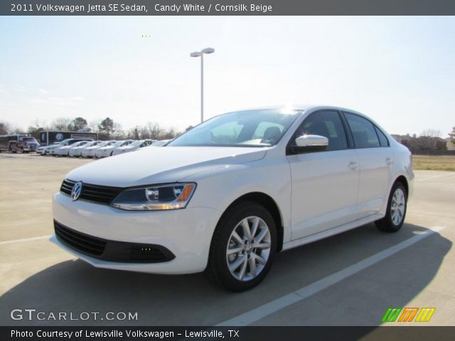 2011 Volkswagen Jetta SE Sedan in Candy White