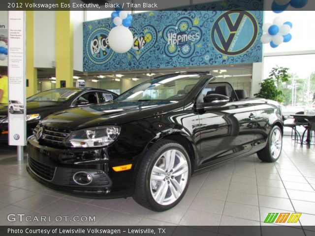 2012 Volkswagen Eos Executive in Black